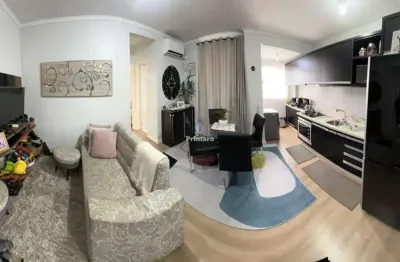 Apartamento a venda semi mobiliado ana maria 2 dormitórios 2 vagas garagem