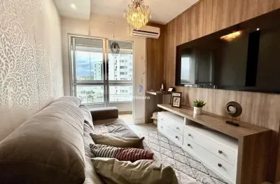 Apartamento 2 quartos 1 suite 1 vaga de garagem Semimobiliado