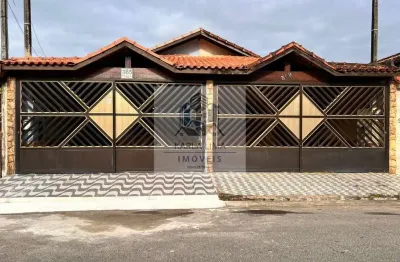 Linda casa geminada para venda com 2 quartos e 1 suíte, em real  -  praia grande
