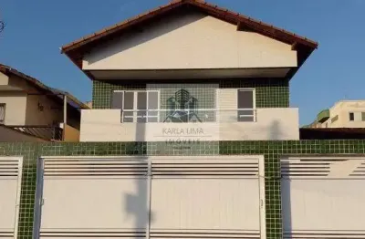 Nova casa sobrado de condominio perfeita, em solemar  -  praia grande