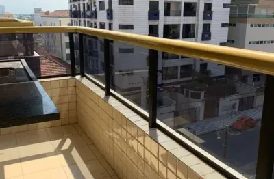 Belo apartamento à venda, área útil 62m², 02 dormitórios com sacadas, varanda gourmet, 01 vaga, no bairro boqueirão, praia grande, sp