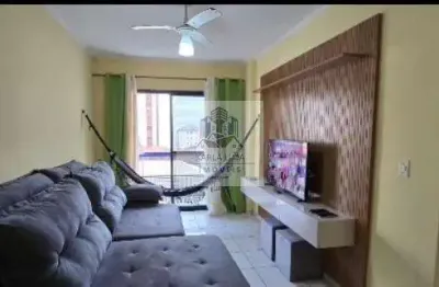 Lindo apartamento à venda com 01 dormitório, 01 vaga coletiva. em guilhermina  -  praia grande