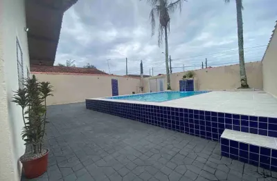 Ótima casa à venda com 02 dormitórios, 01 wc social, 06 vagas. em jardim suarão  -  itanhaém