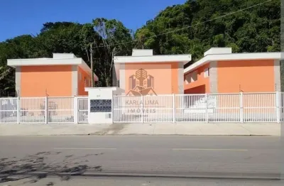 Novas casas de condomínio á venda com 02 dorm, sala, cozinha. em centro  -  bertioga