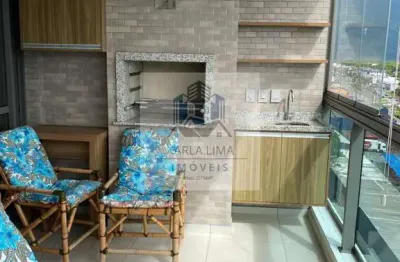 Apartamento Cobertura Linear em Centro com Vista para mar-  Bertioga