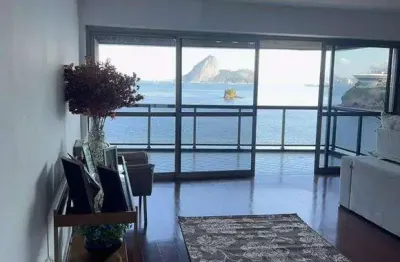 Lindo apartamento vista mar com 4 quartos, 2 suítes e 3 vagas no ingá