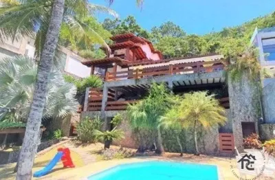 Casa com 6 dormitórios à venda, 80 m² por r$ 7.000.000,00 - itacoatiara - niterói/rj