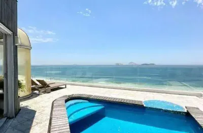 Cobertura com 4 dormitórios à venda, 589 m² por r$ 21.500.000,00 - ipanema - rio de janeiro/rj