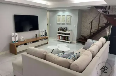 Cobertura com 4 dormitórios à venda, 306 m² por r$ 1.800.000,00 - recreio dos bandeirantes - rio de janeiro/rj