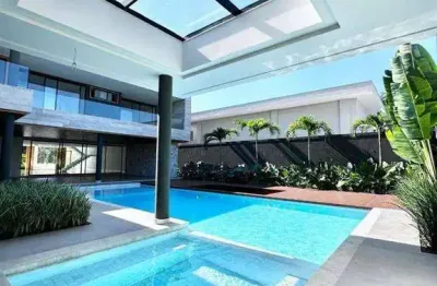 Casa com 5 quartos à venda, 1490 m² por r$ 23.490.000 - barra da tijuca - rio de janeiro/rj