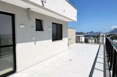 Cobertura com 1 quarto à venda, 71 m² por r$ 880.000 - ingá - niterói/rj