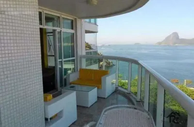 Apartamento com 3 quartos à venda, 186 m² por r$ 1.950.000 - boa viagem - niterói/rj