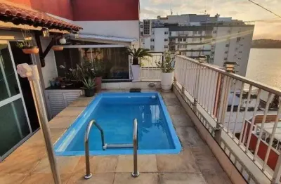 Cobertura com 3 dormitórios à venda, 220 m² por r$ 2.050.000,00 - icaraí - niterói/rj