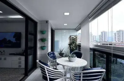 Apartamento com 3 dormitórios à venda, 126 m² por r$ 3.200.000,00 - barra da tijuca - rio de janeiro/rj