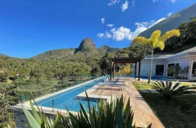 Casa com 5 quartos à venda, 1200 m² por r$ 7.500.000 - araras - petrópolis/rj