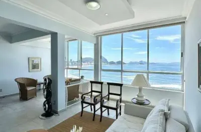 Apartamento com 2 quartos para alugar, 160 m² por r$ 25.900/mês - copacabana - rio de janeiro/rj