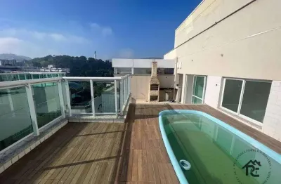 Cobertura com 2 quartos à venda por r$ 900.000 - santa rosa - niterói/rj