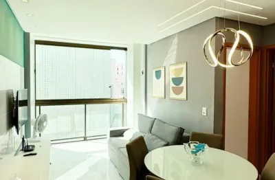 Apartamento de 1 quarto mobiliado a 200 metros da praia de intermares