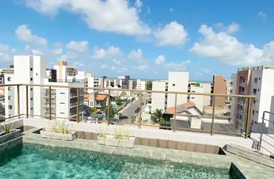 Lindo apartamento porteira fechada, no 3º andar, com posição nascente norte e vista mar.