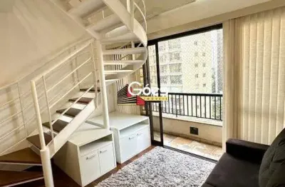 Dúplex mobiliado para locação nos jardins – condomínio the loft jardinsv