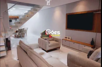 Sobrado à venda com 4 dormitórios (3 suítes) no bairro sônia maria – mauá/sp