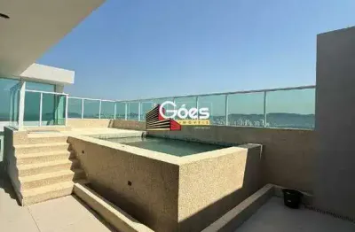 Cobertura duplex com 3 quartos à venda no Guarujá com 163,43 m² e piscina privativa