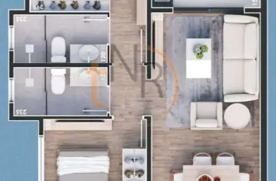 Faça parte do ravena! apartamentos com 2 suítes + bwc social