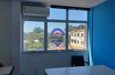 Sala comercial à venda na rua conde de araruama, centro, macaé, 40 m2 por r$ 99.000