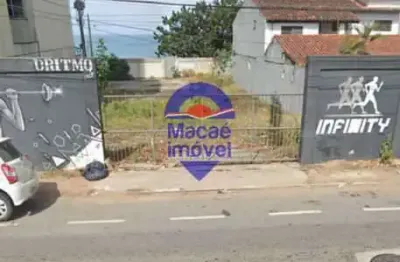 Terreno à venda na praia campista, praia campista, macaé, 460 m2 por r$ 3.200.000