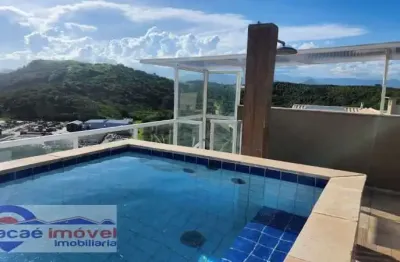 Cobertura com 2 quartos à venda na rua são marcos, são marcos, macaé, 78 m2 por r$ 650.000