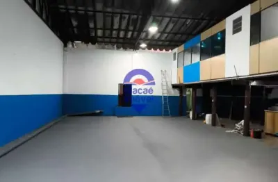 Barracão / galpão / depósito com 6 salas para alugar na rua prefeito lobo júnior, campo do oeste, macaé, 250 m2 por r$ 9.000