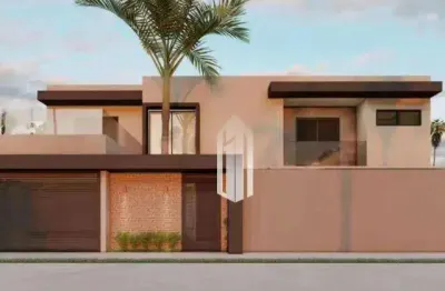 Casa nova alto padrão, 3 dormitórios, 303m² por r$ 1.280.000 - capricórnio ii - caraguatatuba/sp
