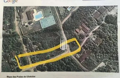 Terreno à venda, 220 m² por r$ 110.000,00 - folha seca - ubatuba/sp