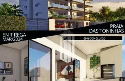Apartamento com 2 dormitórios à venda, 76 m² por r$ 750.000,00 - toninhas - ubatuba/sp
