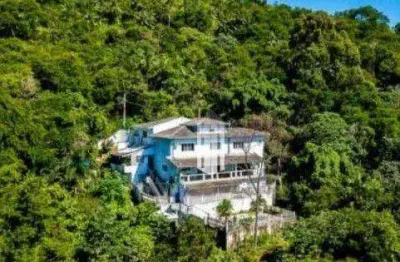 Lindo sobrado com vista mar! 3 dormitórios à venda, 3.416m² por r$ 1.800.000 - cigarras - são sebastião/sp