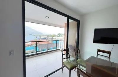 Apartamento com vista para o mar, varanda gourmet e lazer completo