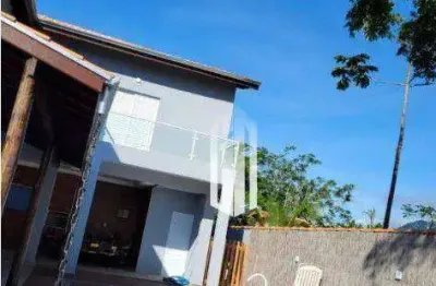 Casa em condomínio fechado com 3 quartos para alugar no Massaguaçu, Caraguatatuba 