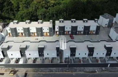 Sobrado com 2 dormitórios à venda, 70 m² por r$ 370.000,00 - rio do ouro - caraguatatuba/sp