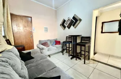 Apartamento com 2 dormitórios à venda, 55 m² por r$ 360.000,00 - embaré - santos/sp