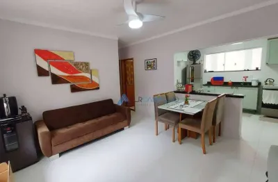 Apartamento com 2 dormitórios à venda, 71 m² por r$ 510.000,00 - pompéia - santos/sp