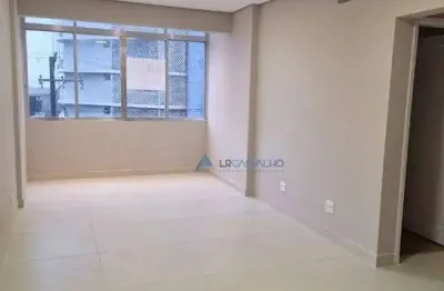 Apartamento no coração do gonzaga com 2 dormitórios à venda, 99 m² por r$ 650.000 - gonzaga - santos/sp