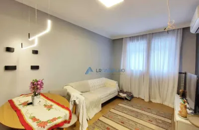 Apartamento térreo com 2 dormitórios à venda, 69 m² por r$ 430.000 - campo grande - santos/sp