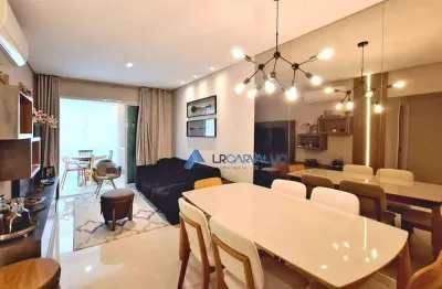 Apartamento com 3 dormitórios à venda, 94 m² por r$ 1.365.000,00 - pompéia - santos/sp