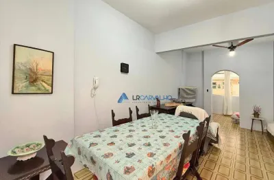 Apartamento com 2 dormitórios à venda, 51 m² por r$ 269.000,00 - embaré - santos/sp