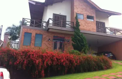 Linda casa á venda com 350 m²  estilo rústico de alto padrão - condomínio água v