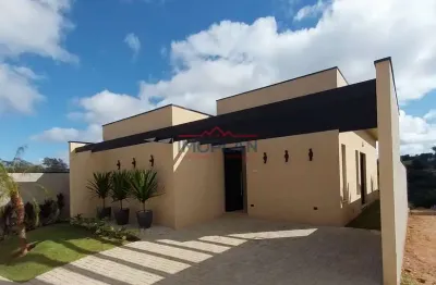 Linda casa térrea em condomínio fechado com 105,35 m² em atibaia - sp - consoli