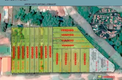 Oportunidade! terreno a venda em atibaia, jardim santo antonio bairro em expansã