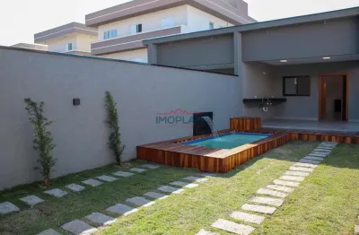 Casa à venda com 130 m² com piscina    em ótima localização em atibaia sp - lote