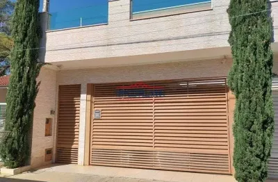 Casa à venda a com 3 dormitórios sendo 3 suítes em bairro tranquilo de atibaia-