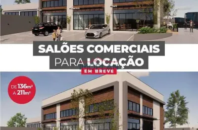 Salões comerciais para locação na alameda lucas nogueira garcez
